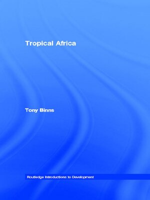cover image of Tropical Africa